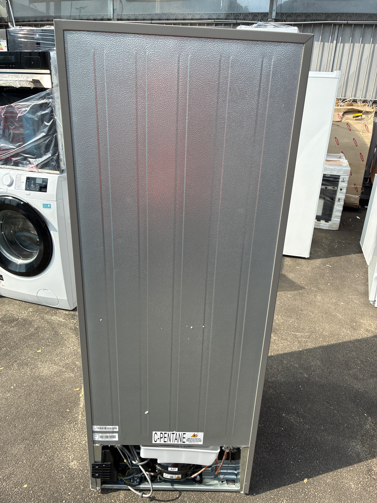 Frigorifero Electroline 240L Inox Nuovo con Lieve Difetto Estetico
