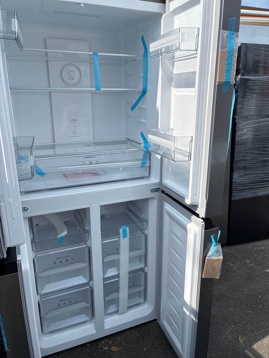 Frigorifero quattro porte, Electroline total no Frost nuovo con lieve difetto estetico