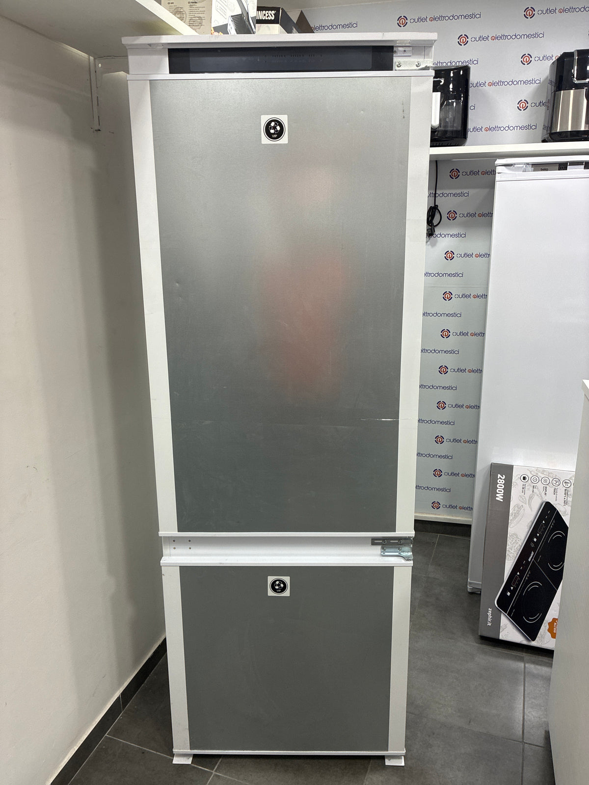 Frigorifero combinato da incasso haier 1.93x69cm total no Frost nuovo con lieve difetto estetico