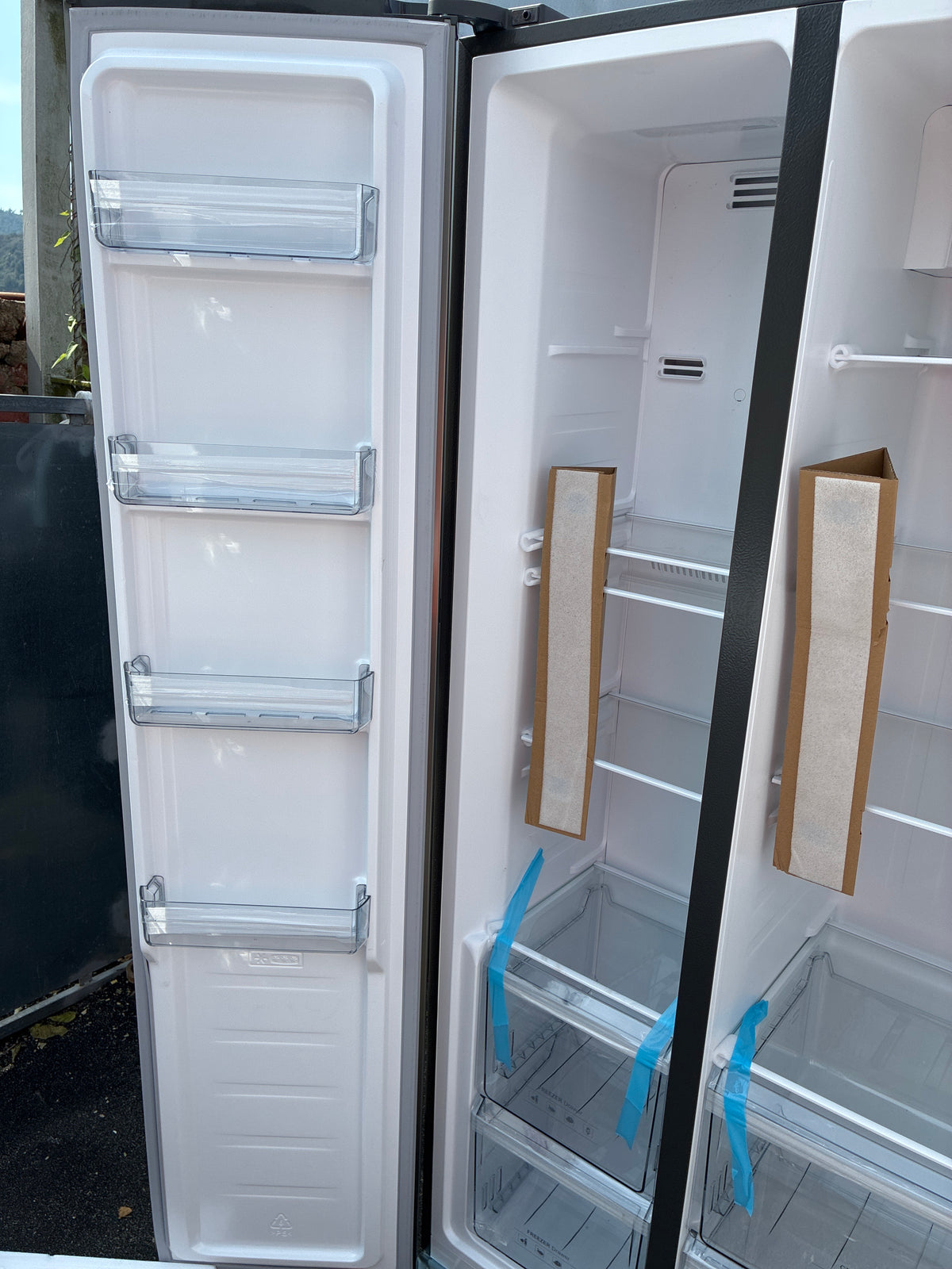 Frigo americano, side by side Electroline total no Frost Nuovo con lieve difetto estetico