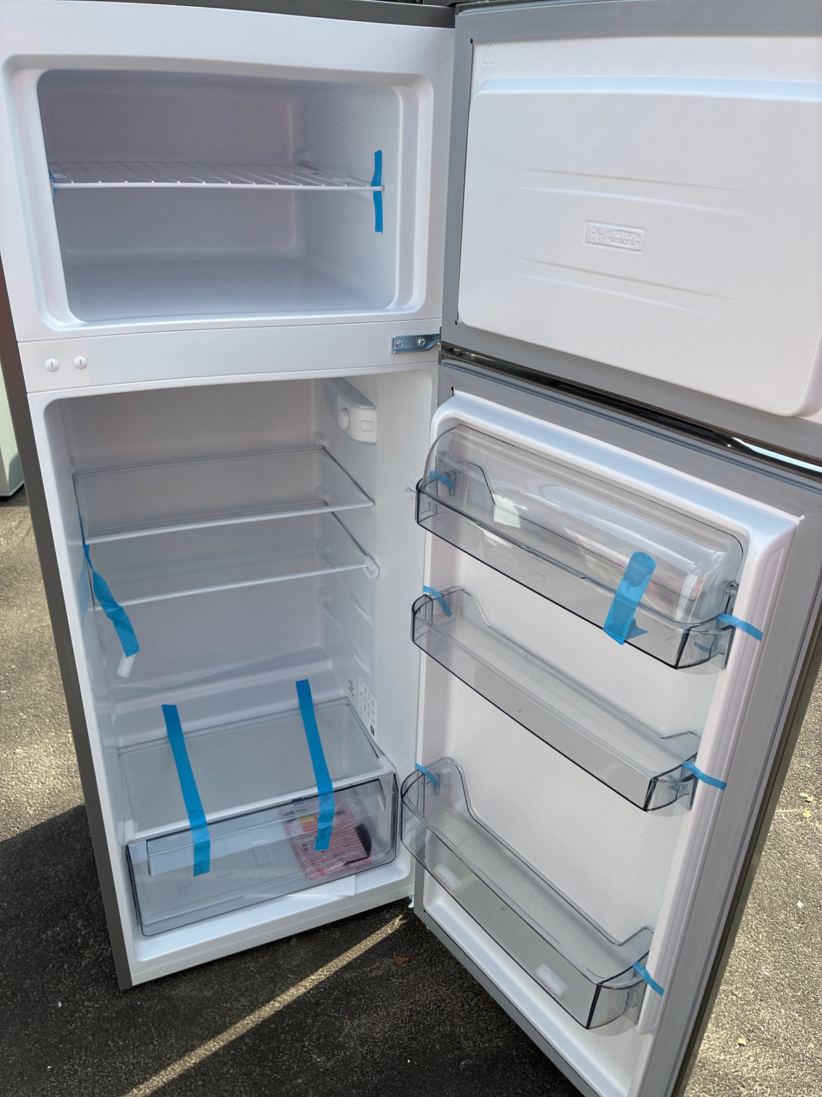 Frigorifero Electroline 240L Inox Nuovo con Lieve Difetto Estetico