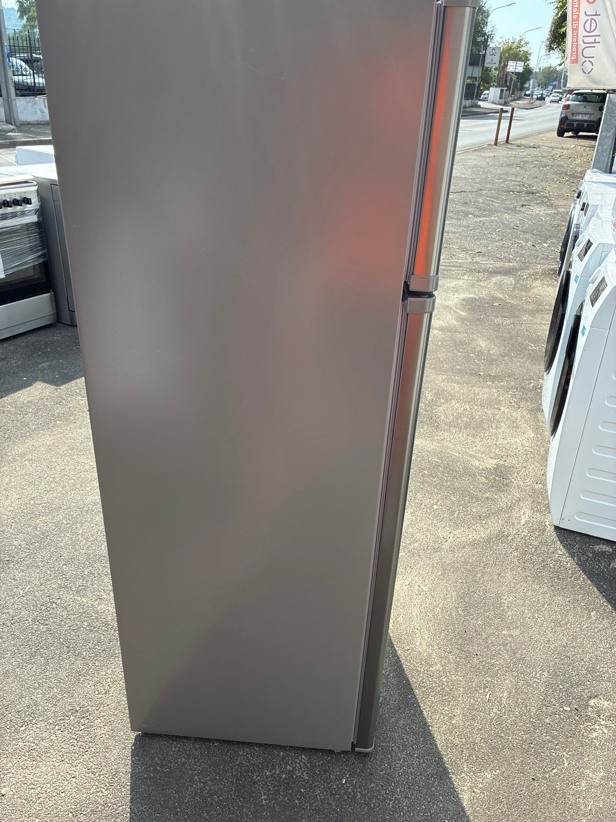 Frigorifero Electroline 240L Inox Nuovo con Lieve Difetto Estetico