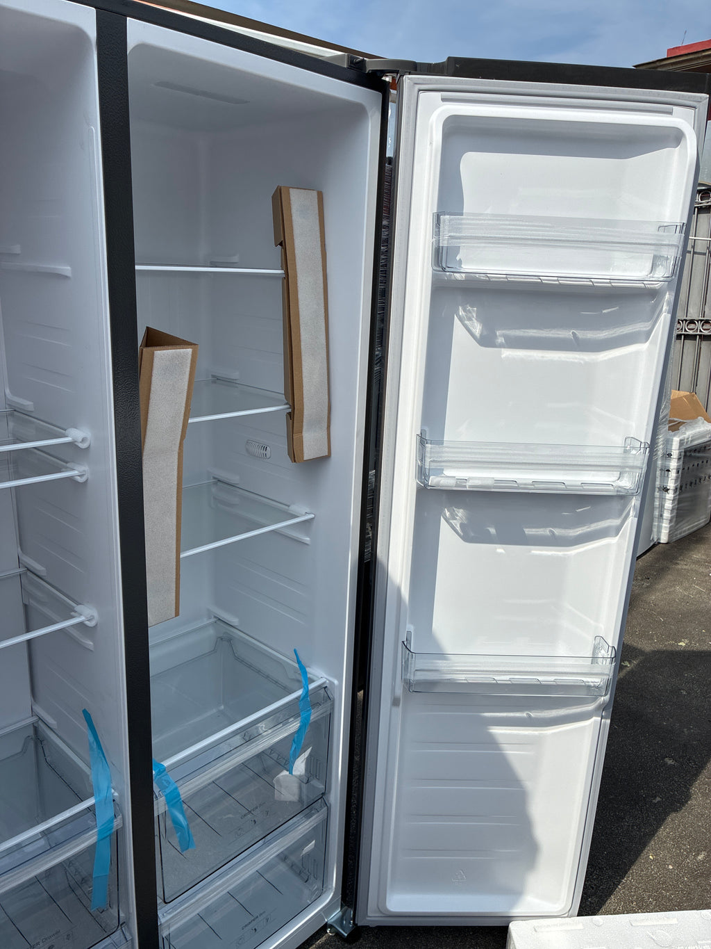 Frigo americano, side by side Electroline total no Frost Nuovo con lieve difetto estetico