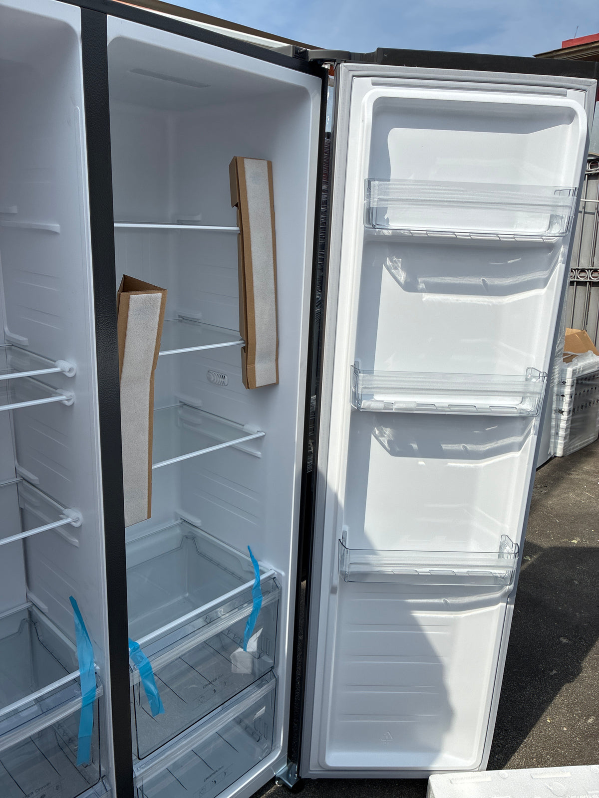 Frigo americano, side by side Electroline total no Frost Nuovo con lieve difetto estetico