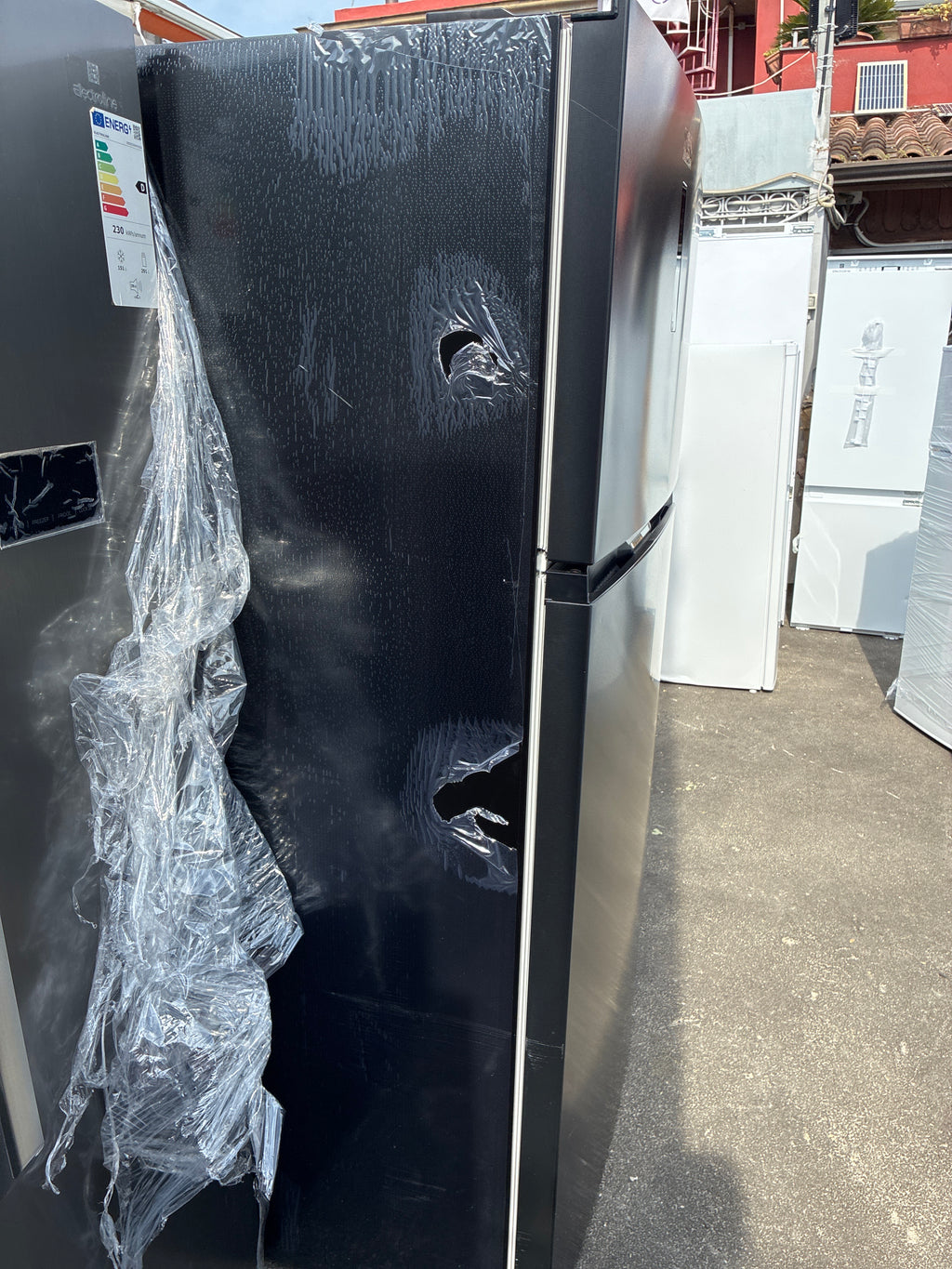 Frigorifero doppia porta Electroline total no Frost Nuovo con lieve difetto estetico