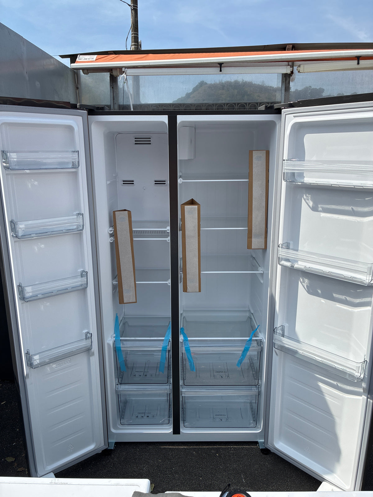 Frigo americano, side by side Electroline total no Frost Nuovo con lieve difetto estetico
