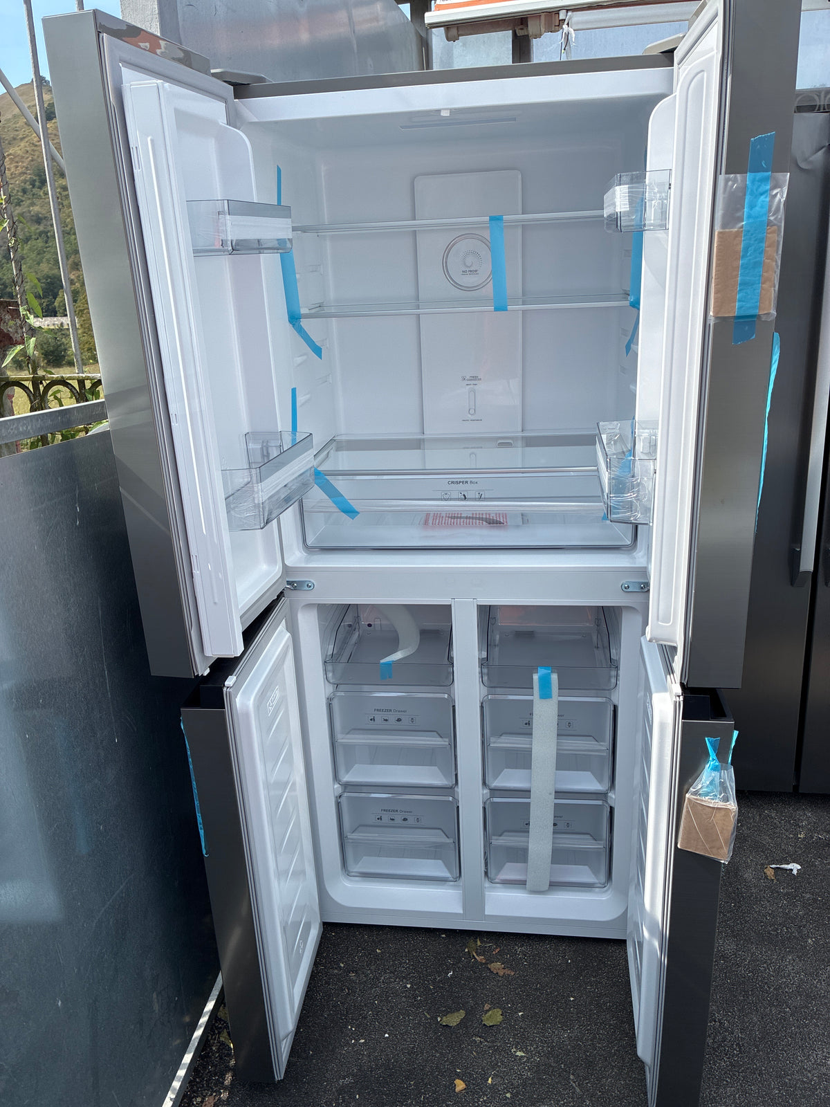 Frigorifero quattro porte, Electroline total no Frost nuovo con lieve difetto estetico